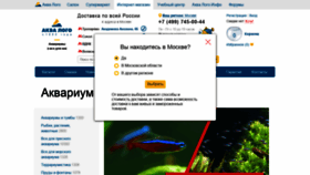 What Aqua-shop.ru website looked like in 2019 (5 years ago)