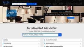 What Archiexpo.de website looked like in 2019 (5 years ago)