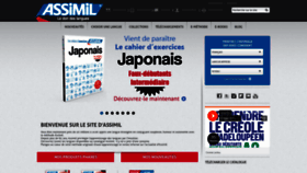 What Assimil.com website looked like in 2019 (5 years ago)