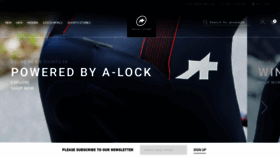 What Assos.com website looked like in 2019 (6 years ago)