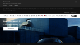 What Audi.ch website looked like in 2019 (5 years ago)