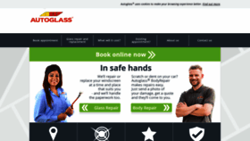 What Autoglass.co.uk website looked like in 2019 (5 years ago)