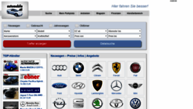 What Automobile.at website looked like in 2019 (5 years ago)
