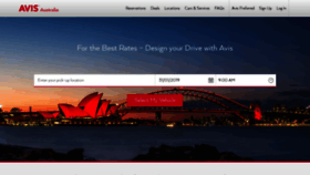 What Avis.com.au website looked like in 2019 (7 years ago)