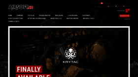 What Airsoft.ch website looked like in 2019 (5 years ago)