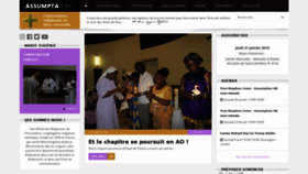 What Assumpta.fr website looked like in 2019 (5 years ago)