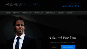 What Andrewwilliamslawyer.com.au website looked like in 2019 (5 years ago)