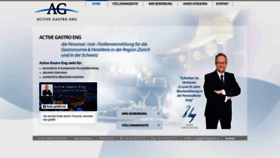 What Activegastro.ch website looked like in 2019 (6 years ago)