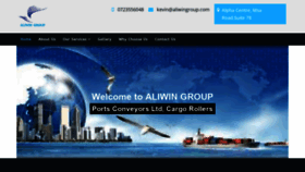 What Aliwingroup.com website looked like in 2019 (5 years ago)