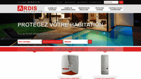 What Ardis-securite.fr website looked like in 2019 (5 years ago)