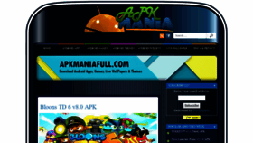 What Apkmaniafull.com website looked like in 2019 (5 years ago)