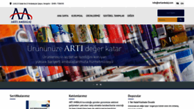 What Artiambalaj.com website looked like in 2019 (5 years ago)