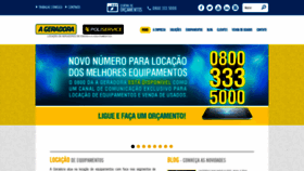 What Ageradora.com.br website looked like in 2019 (5 years ago)