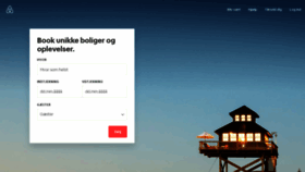 What Airbnb.dk website looked like in 2019 (5 years ago)