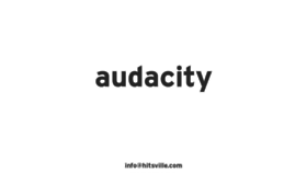 What Audacity.net website looked like in 2019 (5 years ago)