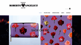 What Angelico.com website looked like in 2019 (5 years ago)