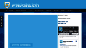 What Atleticorafaela.com.ar website looked like in 2019 (5 years ago)