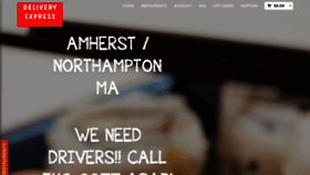 What Amherst.deliveryexpress.com website looked like in 2019 (5 years ago)