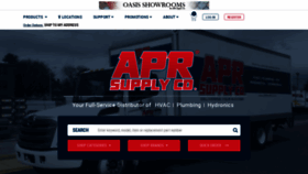 What Aprsupply.com website looked like in 2019 (5 years ago)