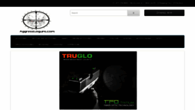 What Aggressiveguns.com website looked like in 2019 (5 years ago)
