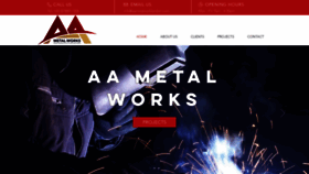 What Aametalworklondon.com website looked like in 2019 (5 years ago)