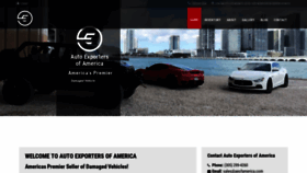 What Aeofmiami.com website looked like in 2019 (5 years ago)