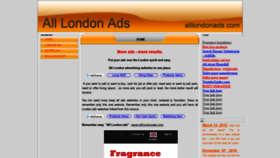 What Alllondonads.com website looked like in 2019 (5 years ago)