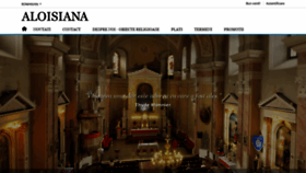 What Aloisiana.ro website looked like in 2019 (5 years ago)