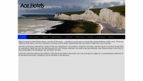 What Acehotels.com website looked like in 2019 (5 years ago)