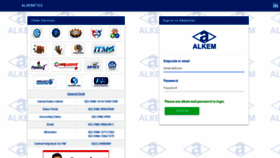What Alkemites.com website looked like in 2019 (5 years ago)