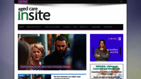 What Agedcareinsite.com.au website looked like in 2019 (5 years ago)