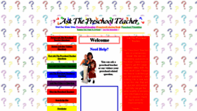 What Askthepreschoolteacher.com website looked like in 2019 (5 years ago)