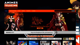 What Animestc.com website looked like in 2019 (5 years ago)