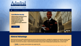 What Admiralsecurity.com website looked like in 2019 (5 years ago)