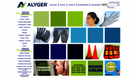 What Alyger.com website looked like in 2019 (5 years ago)