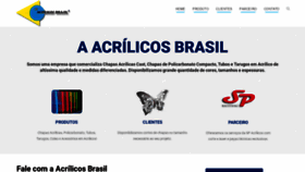 What Acrilicosbrasil.com.br website looked like in 2019 (5 years ago)