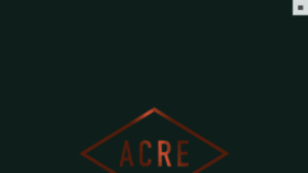 What Acre.sg website looked like in 2019 (5 years ago)