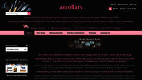 What Aecollars.co.uk website looked like in 2019 (5 years ago)