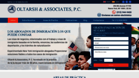 What Abogados-de-inmigracion.com website looked like in 2019 (5 years ago)