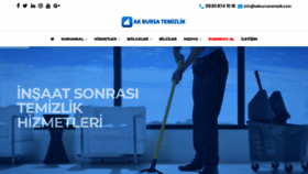 What Akbursatemizlik.com website looked like in 2019 (5 years ago)