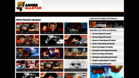 What Animeallstarhd.com website looked like in 2019 (5 years ago)