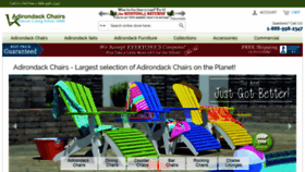 What Adirondack-chairs.cc website looked like in 2019 (5 years ago)