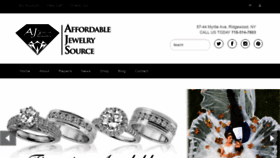 What Ajsjewelers.com website looked like in 2019 (5 years ago)
