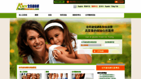 What Anyhealthinsurance.com website looked like in 2019 (5 years ago)