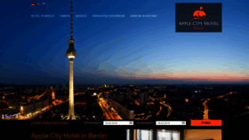 What Apple-city-hotel.de website looked like in 2019 (5 years ago)