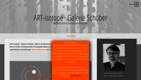 What Artisotope.de website looked like in 2019 (5 years ago)