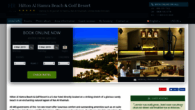 What Al-hamra-fort-resort.hotel-rez.com website looked like in 2019 (5 years ago)