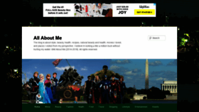 What Allaboutme31.com website looked like in 2019 (5 years ago)