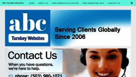 What Abcdesignstudio.com website looked like in 2019 (5 years ago)