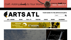 What Artscriticatl.com website looked like in 2019 (5 years ago)